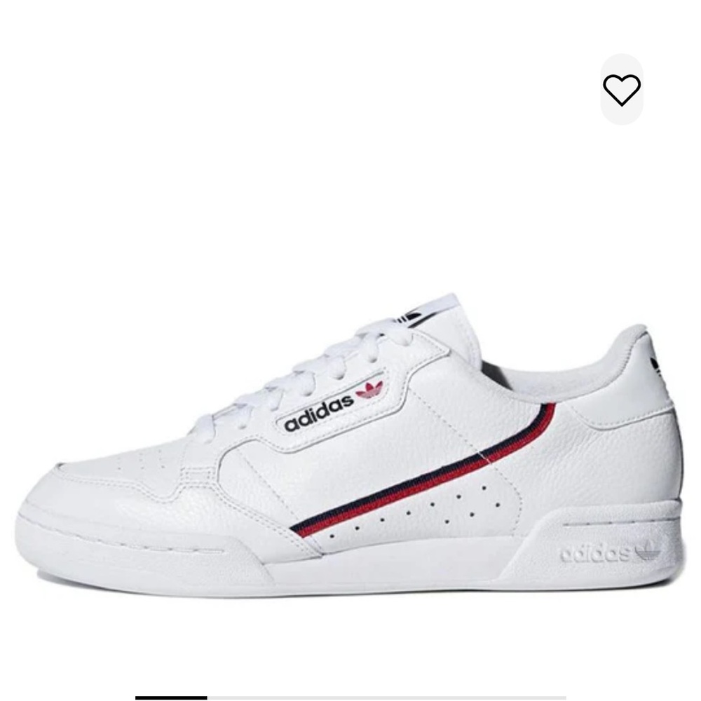 Adidas Continental 80 White Scarlet Navy